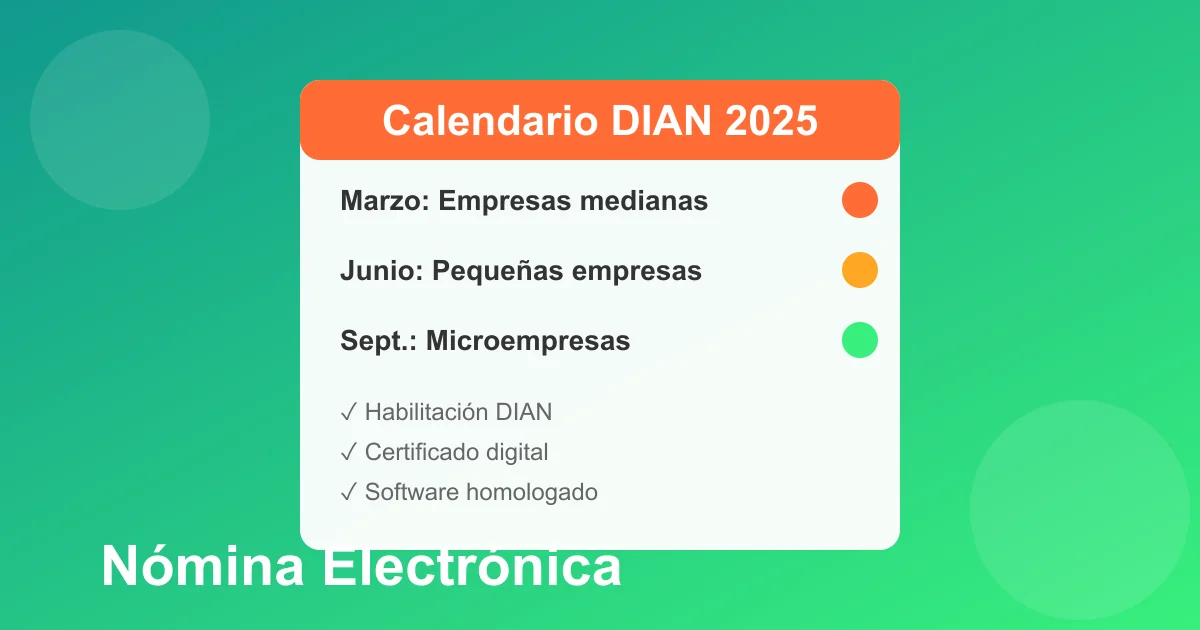 Nómina Electrónica en Colombia: Guía Completa 2025